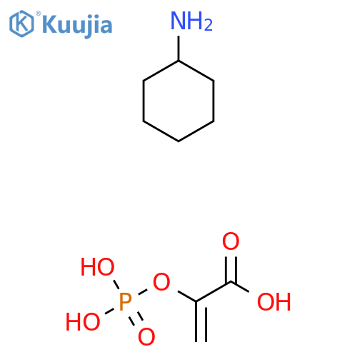 Phospho(enol)pyruvic Acid Cyclohexylammonium Salt structure