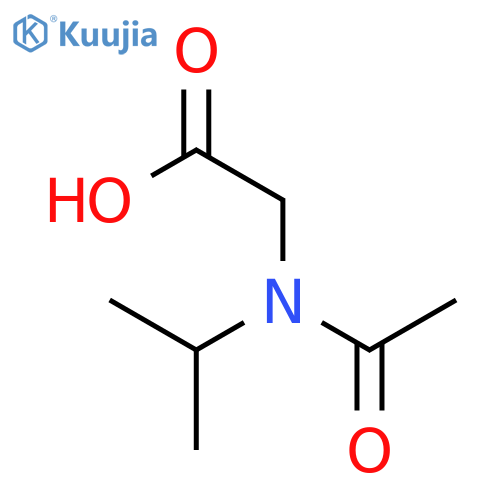2-N-(propan-2-yl)acetamidoacetic acid structure
