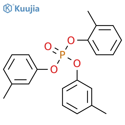 Bis(m-cresyl) o-Cresyl Phosphate structure