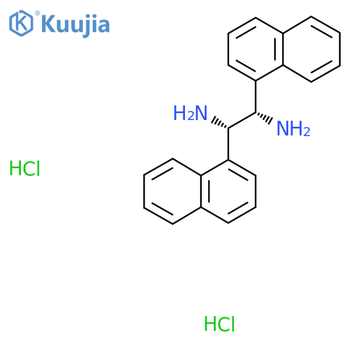 (1S,2S)-1,2-di-1-Naphthalenyl-1,2-ethanediamine Hydrochloride structure