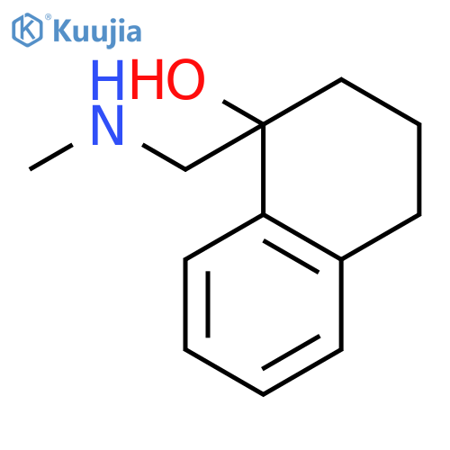 1-(methylamino)methyl-1,2,3,4-tetrahydronaphthalen-1-ol structure