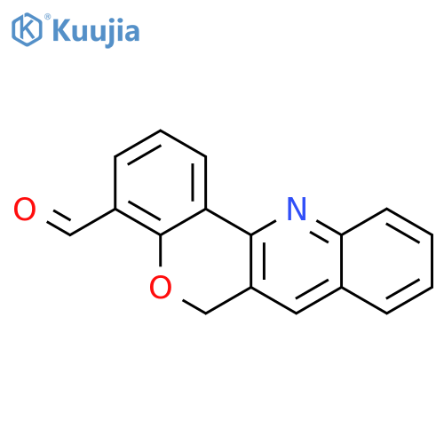 6H-[1]Benzopyrano[4,3-b]quinoline-4-carboxaldehyde structure