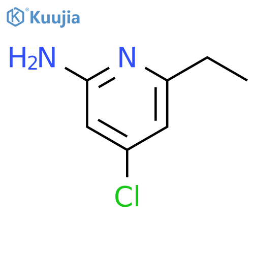 4-chloro-6-ethyl-2-Pyridinamine structure