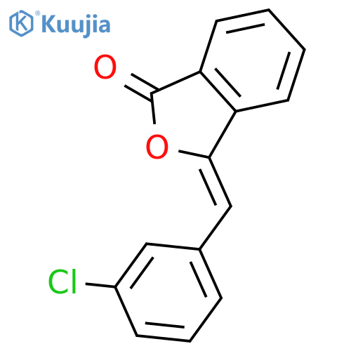 1(3H)-Isobenzofuranone, 3-[(3-chlorophenyl)methylene]-, (E)- structure