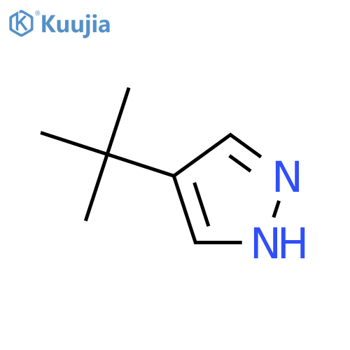 4-tert-butyl-1H-pyrazole structure