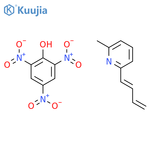 Pyridine, 2-(1,3-butadienyl)-6-methyl-, compd. with 2,4,6-trinitrophenol(1:1) structure