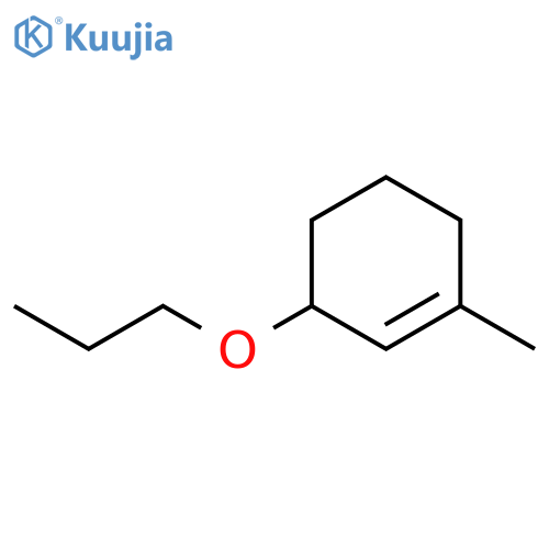 1-methyl-3-propoxycyclohexene structure