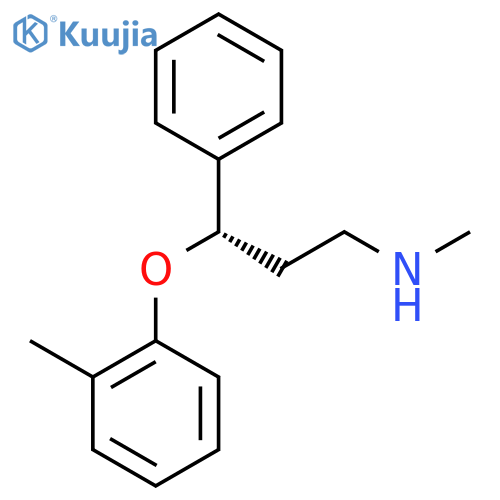 (+)-Tomoxetine structure