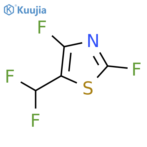 5-(difluoromethyl)-2,4-difluoro-Thiazole structure
