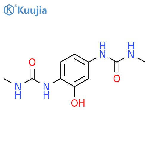 Urea, N,N''-(2-hydroxy-1,4-phenylene)bis[N'-methyl- structure