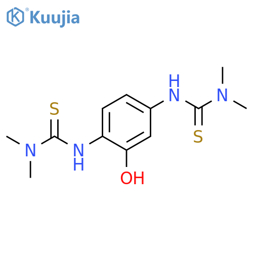 Thiourea, N,N''-(2-hydroxy-1,4-phenylene)bis[N',N'-dimethyl- structure