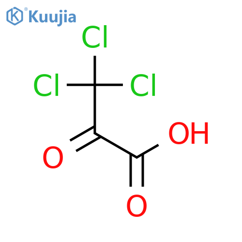 3,3,3-trichloro-2-oxopropanoic acid structure
