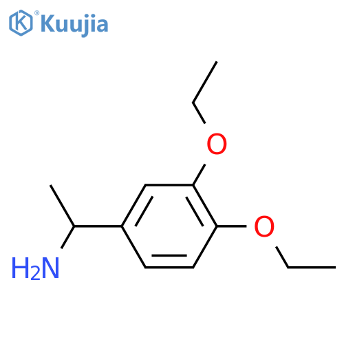 1-(3,4-Diethoxyphenyl)ethanamine structure
