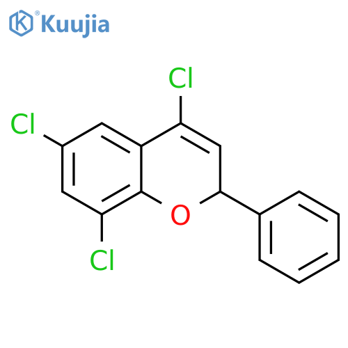 4,6,8-Trichloro-2-phenyl-2h-chromene structure