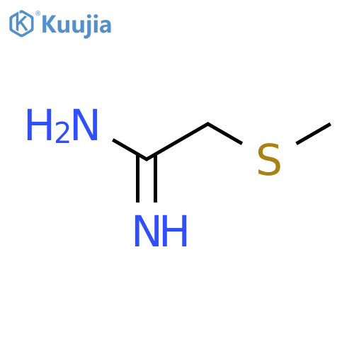 2-(methylsulfanyl)ethanimidamide structure