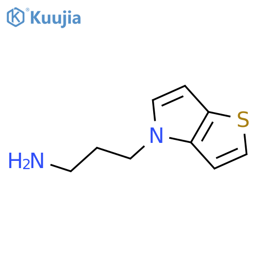 4H-Thieno[3,2-b]pyrrole-4-propanamine structure