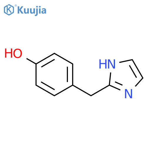 4-(1H-imidazol-2-ylmethyl)Phenol structure