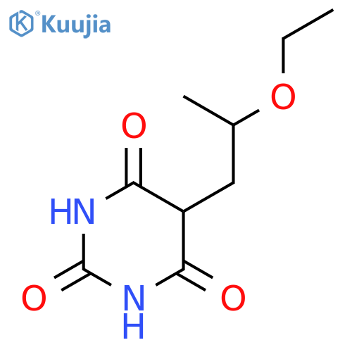 2,4,6(1H,3H,5H)-Pyrimidinetrione, 5-(2-ethoxypropyl)- structure