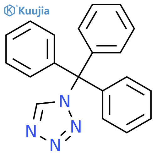 1H-Tetrazole, 1-(triphenylmethyl)- structure