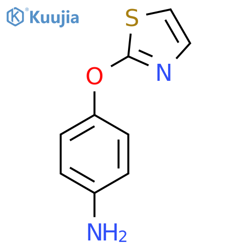 4-(Thiazol-2-yloxy)phenylamine structure