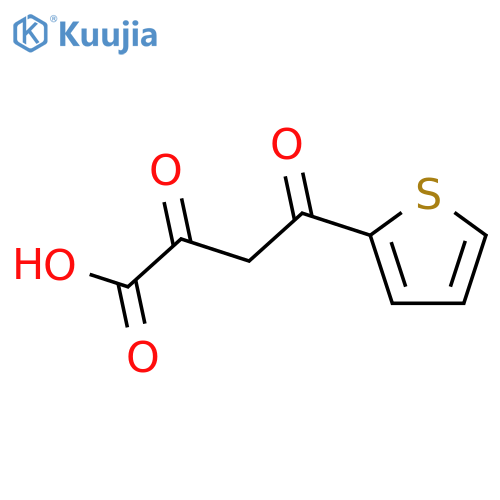 2-Thiophenebutanoicacid, a,g-dioxo- structure