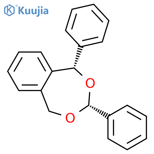 2,4-Benzodioxepin, 1,5-dihydro-1,3-diphenyl-, cis- structure