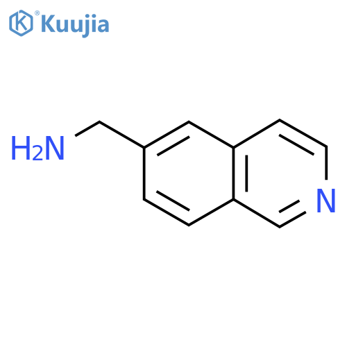 (Isoquinolin-6-yl)methanamine structure