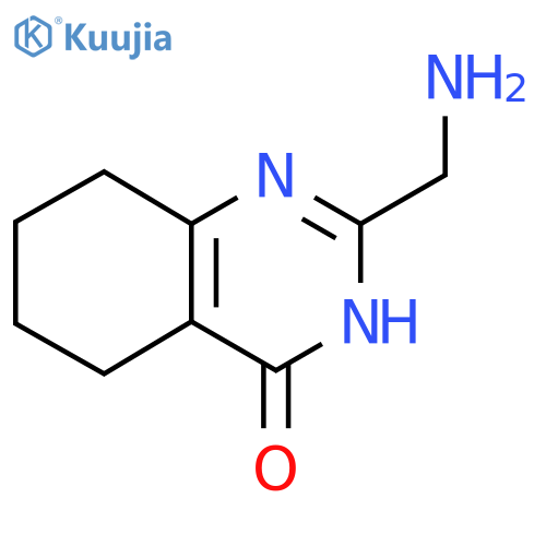 4(3H)-Quinazolinone, 2-(aminomethyl)-5,6,7,8-tetrahydro- structure