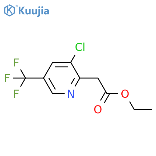 Ethyl 2-3-Chloro-5-(trifluoromethyl)pyridin-2-ylacetate structure