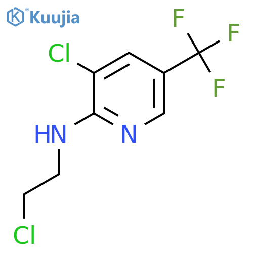 2-Chloroethyl-(3-chloro-5-(trifluoromethy)-pyridin-2-yl)amine structure