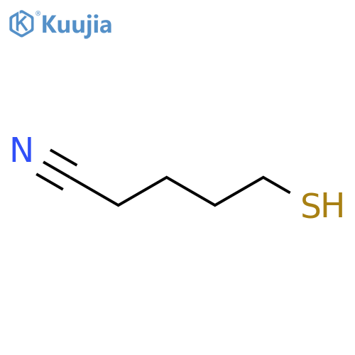 5-Mercaptopentanenitrile structure