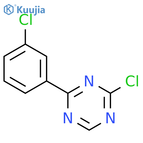 2-Chloro-4-(3-chloro-phenyl)-1,3,5triazine structure