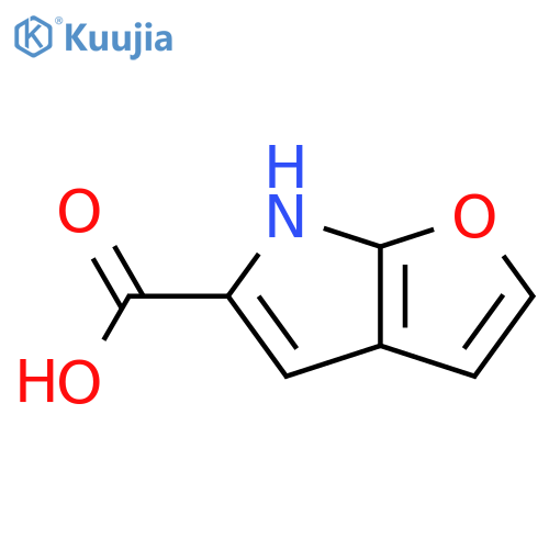 6H-furo[2,3-b]pyrrole-5-carboxylic acid structure