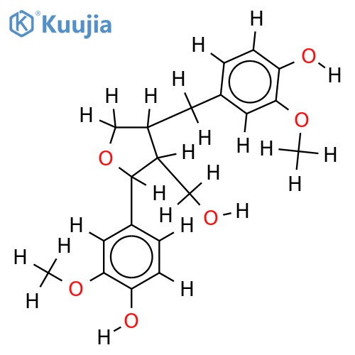(-)-lariciresinol structure