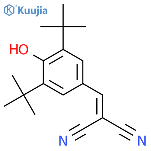 Tyrphostin A9 structure