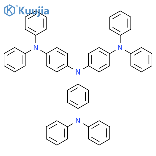 N1,N1-Bis(4-(diphenylamino)phenyl)-N4,N4-diphenylbenzene-1,4-diamine structure