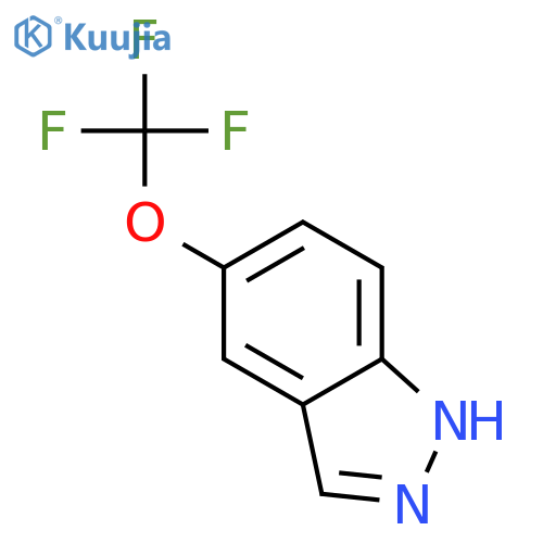 5-(Trifluoromethoxy)-1H-indazole structure