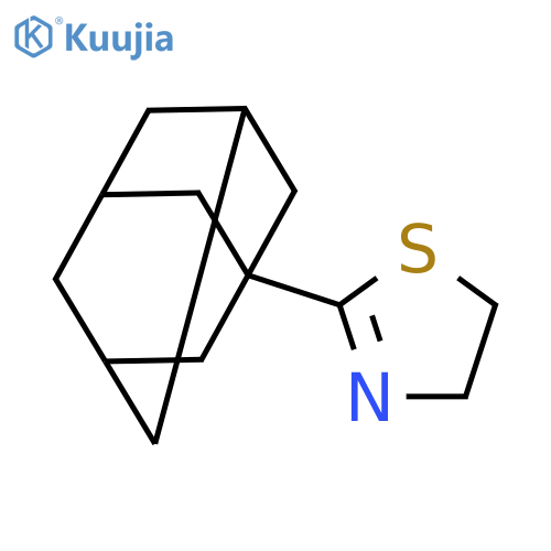 Thiazole, 4,5-dihydro-2-tricyclo[3.3.1.13,7]dec-1-yl- structure
