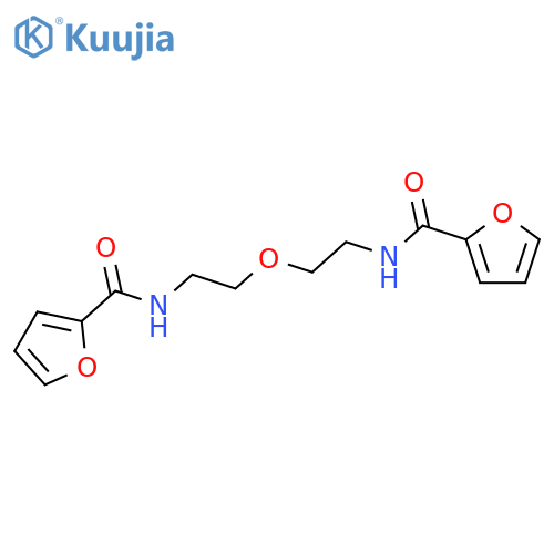2-Furancarboxamide, N,N'-(oxydi-2,1-ethanediyl)bis- structure