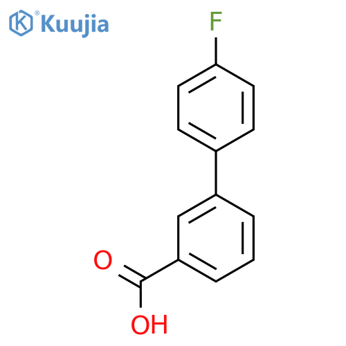 4'-Fluorobiphenyl-3-carboxylic acid structure