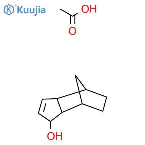 4,7-Methano-1H-inden-1-ol, 3a,4,5,6,7,7a-hexahydro-, acetate structure