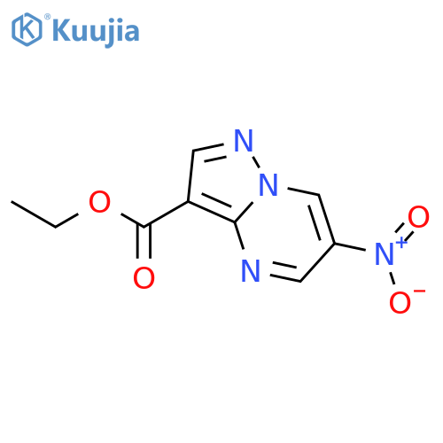 ethyl 6-nitropyrazolo[1,5-a]pyrimidine-3-carboxylate structure