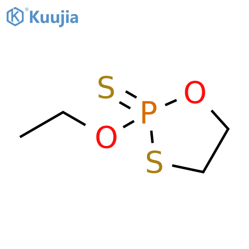 1,3,2-Oxathiaphospholane, 2-ethoxy-, 2-sulfide structure