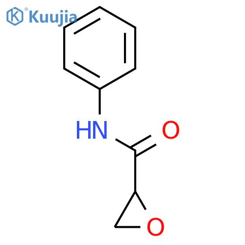 2-Oxiranecarboxamide,N-phenyl- structure