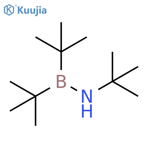 Boranamine, N,1,1-tris(1,1-dimethylethyl)- structure