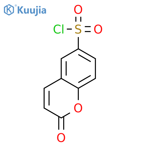 2-Oxo-2H-chromene-6-sulfonyl chloride structure
