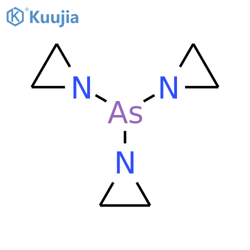 Aziridine,1,1',1''-arsinidynetris- (9CI) structure
