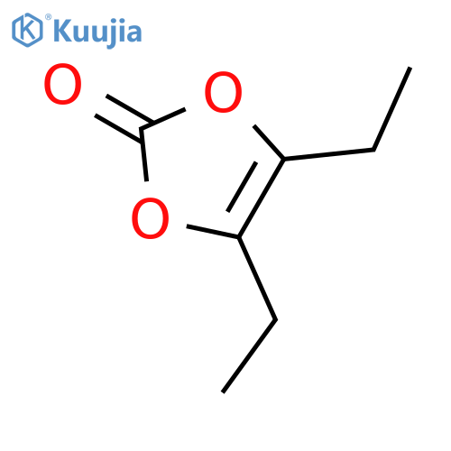 4,5-diethyl-1,3-dioxol-2-one structure