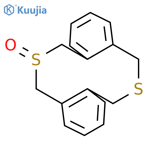 Dibenzo[c,h][1,6]dithiecin, 5,7,12,14-tetrahydro-, 6-oxide structure