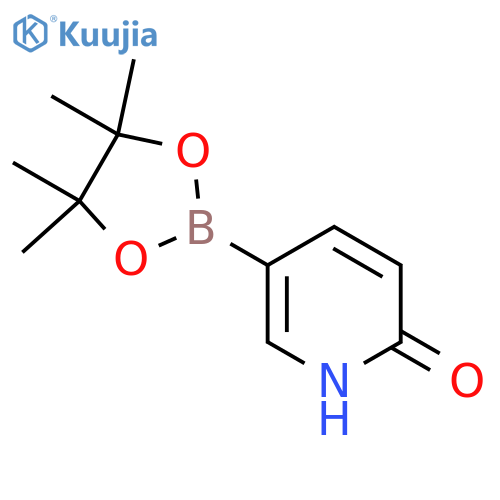 5-(tetramethyl-1,3,2-dioxaborolan-2-yl)pyridin-2-ol structure